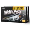 toretark Headlight Restoration Kit Wipes, 5-Min Fix, Restoring to Like-New Condition, Safe for OEM Lens, Headlight Restoration Wipes & Cleaning Wipes, Headlight Cleaner and Restorer Kit 2 Pack view 1
