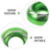 Luxshiny 50pcs Aluminum Alloy License Plate Bolt Nuts and Bumper Washers Set for Motorcycle Engine Bay Dress up Fasteners in Green view 3