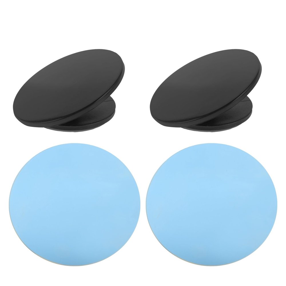 Mikinona Blind Spot Mirror Pair 360 Frameless Small round Blue Glass Rearview Auxiliary Mirrors for Car Trucks Suvs Night Driving Safety