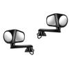 Parliky 2pcs Car Auxiliary Blind Spot Mirrors 360 Rotatable Rearview Side Mirrors with Plastic Glass Material for Universal Vehicle Rear Wheel Blind Zone Assistance view 1