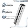 QEUOBUE 14mm Spark Plug Socket, 3/8 Inch Drive 12 Point Thin Wall Spring Clips Wrench, Universal Chrome Vanadium Steel Vehicle Spark Plug Removal Tool Compatible with Cars/SUVs(14MM) view 4