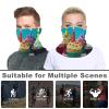 POTSCBVW Happy Birthday Cupcakes Neck Gaiter Face Mask with Drawstring, UV Protection Balaclava Breathable Ski Mask for Cycling Hunting Running Hiking, Multi Headwear for Men Women view 4