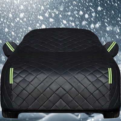 Hail Protector Car Cover Custom Fit for Access Cab/Extended Cab SB (6.2')Anti-Hail Car Cover Thickened Cotton Outdoor All Weather Protection+Zipper Door