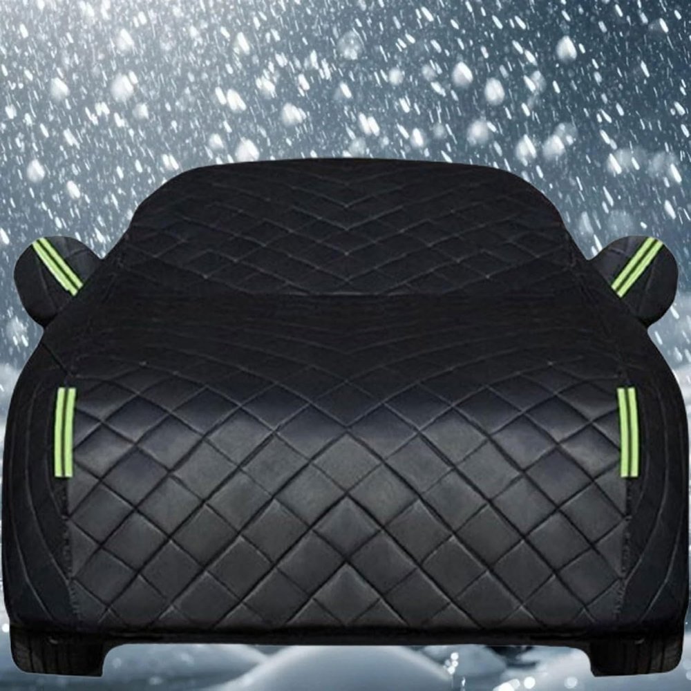 Hail Protector Car Cover Custom Fit for Access Cab/Extended Cab SB (6.2')Anti-Hail Car Cover Thickened Cotton Outdoor All Weather Protection+Zipper Door
