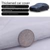 Hail Protector Car Cover Custom Fit for Access Cab/Extended Cab SB (6.2')Anti-Hail Car Cover Thickened Cotton Outdoor All Weather Protection+Zipper Door view 3
