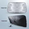 for Toyota Harrier Venza XU80 2020 2021 2022 2023,Car Front Windshield Sunshade Umbrella view 4