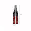 AGAOYU Side Mirror Bumper Guard for VW Eos 20072016,Rear View Mirror Anti-Collision Strip Protector, Carbon Fiber Door Edge Paint Protection,Exterior Car Accessories,Red view 2