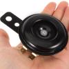 PLAFOPE Motorcycle Horn Metal Loud Speaker Black Electric Horn for Motorcycle Atv Scooter Accessories Replacement view 4