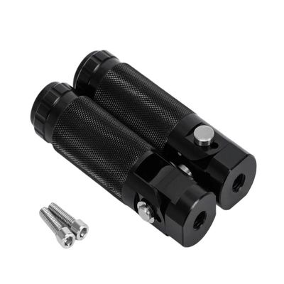 Foot Peg Pedals Universal M8 8MM CNC Motorcycle Footpegs Motor Folding Footrests Foot Pegs Rear Pedals Moto Rearset Foot Pegs