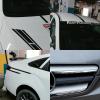 Matte Black Vinyl Wrap with Tool Kits, Blackout Chrome Delete Tape for Car Window Trim Door Edge Guard Air Release Satin Vinyl Wraps Film Decals (Matte Black, 2Inchs x 30Feet) view 4