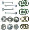 Dwvksz Replace Rear Drum Brake Shoe Hold Down Kit for Cadillac Cimarron view 1