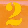 Stencil Number 2 Sticker - Vinyl Decal for Indoor & Outdoor Use on Cars, ATV, Boats, Windows and More - Yellow - 5 Inches Tall view 4