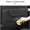 H-Quenby 2 Pcs Car Seat Protector Kick Mat for Jeep Wrangler 2024-2025, Rear Seat Anti Foot Pad Backrest Protector Protect Against Dirt and Scuffs view 2