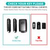 MILD EAST Key Fob Cover for Mazda ,Luxury Leather & Soft TPU Key Cover Case Shell Compatible with Mazda 3, 6, CX-5 CX-9 CX-30 CX-50 CX-70 2019-2025 (White) view 2
