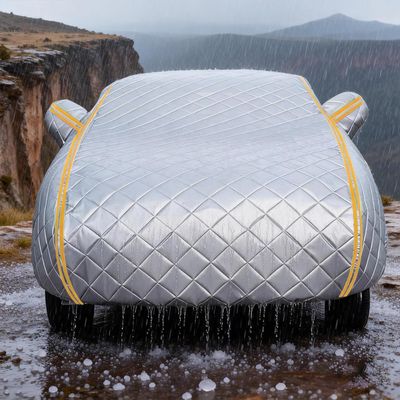 RHHAXYQ Waterproof Car Cover All Weather Snowproof for Ford Puma St/Puma ST-Line X/Puma, Hail Car Cover,Thick Material Outdoor Foldable Protective Shield b56fmm tf5f