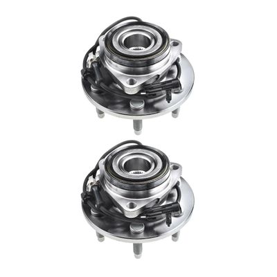 BootAP Wheel Hub and Bearing Assembly 2pcs and Front Left Driver or Right Passenger Side Florwbhafcecg for GMC for Chevy for Cadillac