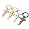 Double Sided Stainless Steel Custom Keychain-Personalized Engraved Text, Name, Number, or Initials for Him, Her, Men & Women (optional 4) view 1