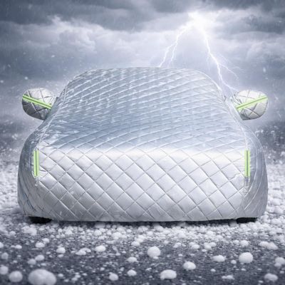 5-Layes Car Hail Protector Custom Fit for BMW M5 Touring 2024-2026 Anti-Hail Car Covers for Automobiles All Weather Waterproof Heavy Duty for Truck/SUV/Coupe