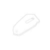 Compatible With ER6N ER6F 650 1000 Z650 Z800 Z900 Z650RS Front Brake Fluid Tank Reservoir Cover Oil Cap(Red) view 2