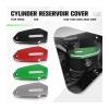 Compatible With ER6N ER6F 650 1000 Z650 Z800 Z900 Z650RS Front Brake Fluid Tank Reservoir Cover Oil Cap(Red) view 3
