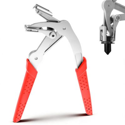 Car Clip Pliers with Spring Loaded Leverage Design,Stainless Steel Auto Fastener Rivet Remover,Non-Slip Handle Damage-Free Panel Removal Tool for Door Panel,Dashboard & Interior Exterior Trim