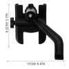 GANAZONO Adjustable Black Aluminum Alloy Motorcycle Phone Holder Stand for Electric Bike Rearview Mirror Mount Compatible with Smartphones view 2