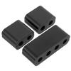 3 Pcs Spark Plug Wire Separator Divider Black Aluminum Alloy view 1