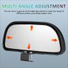 CONGARTENO 2pcs Removable Side View Mirrors Black Abs Glass Auxiliary Blind Spot Mirrors for Car Truck Suv Towing Rearview Accessories view 3