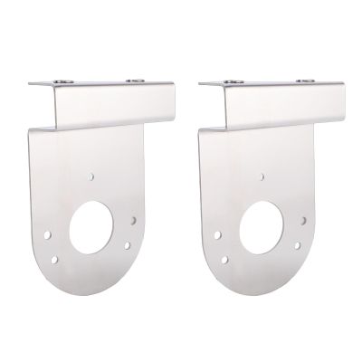 Greensen Underglow Light Bracket, 304 Stainless Steel, 90-Degree Adjustable Angle, for Truck, Van & Pickup Frame Rail Lighting