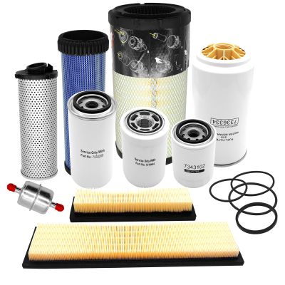 10Pcs Maintenance Filter Kit for Bobcat T66 T64 T76 S76 S62 S64 S66 S86 T62 T86 Replace OE 7343102 7386225 7386224 7414582 7336334 7319444 7348032