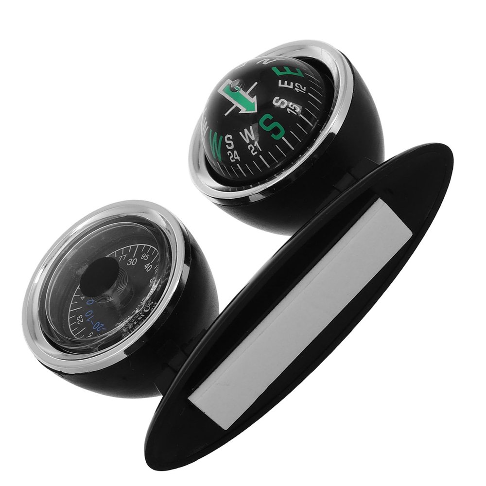 OHPHCALL Car Dash Compass Ball Two-in-one Automotive Navigation Guide Ball with Reflective Decal for Vehicles and Boats Dashboard Mount Accurate Direction Pointing