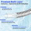 3FT RV Water Hose, Premium Drinking Water Hose, Lead-Free & Safe, Anti-Kink & Leak-Proof, 3/8 Inner Diameter Short Connector, Perfect for RV, Camper, Trailer, Vanlife & Marine Outdoor Use view 3