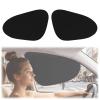2 Pieces Car Sun Shade,for Side Windows - Car Window Shade, Heat Reduction, Easy Install Car Shades for Side Windows, Static Cling Side Panel Curtains for Car Perfect for Driver and Passenger view 1