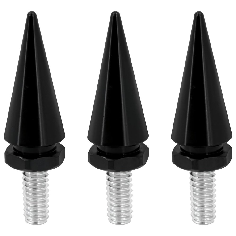 wkao 3 Pcs Motorcycle Windscreen Bolts, Fairing Screws, Windshield Mounting Kit, Fits Electra Glide, Street Glide, Ultra Classic, Ultra Limited, Tri Glide 1996-2013