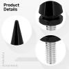 wkao 3 Pcs Motorcycle Windscreen Bolts, Fairing Screws, Windshield Mounting Kit, Fits Electra Glide, Street Glide, Ultra Classic, Ultra Limited, Tri Glide 1996-2013 view 4