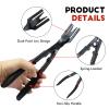 Wuyaoyao Panel Clip Pliers, Auto Door Panel Upholstery Trim Clips Removal Tool, Car Panels Clip Removal Plier, Automotive Fastener Push Pin Pry Pliers, Vehicle Dash Repair Tool, Car Accessories view 3