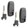 2X Key Fob Remote Replacement 4-Button Smart for 2023-2024 Nissan Ariya (KR5TXPZ1, 285E3-5MR3B) view 2