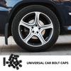 Beatifufu Universal Tire Nut Caps 20pcs 19mm Glossy Black Plastic Lug Nut Covers with Clip for Car Wheel Bolt Protection and Decoration view 3