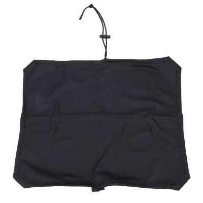 Estink Elastic Rain Cover, PU Leather Helmet Protector with 6 Security Hooks for Sport and Cruiser Bikes MP11503 M