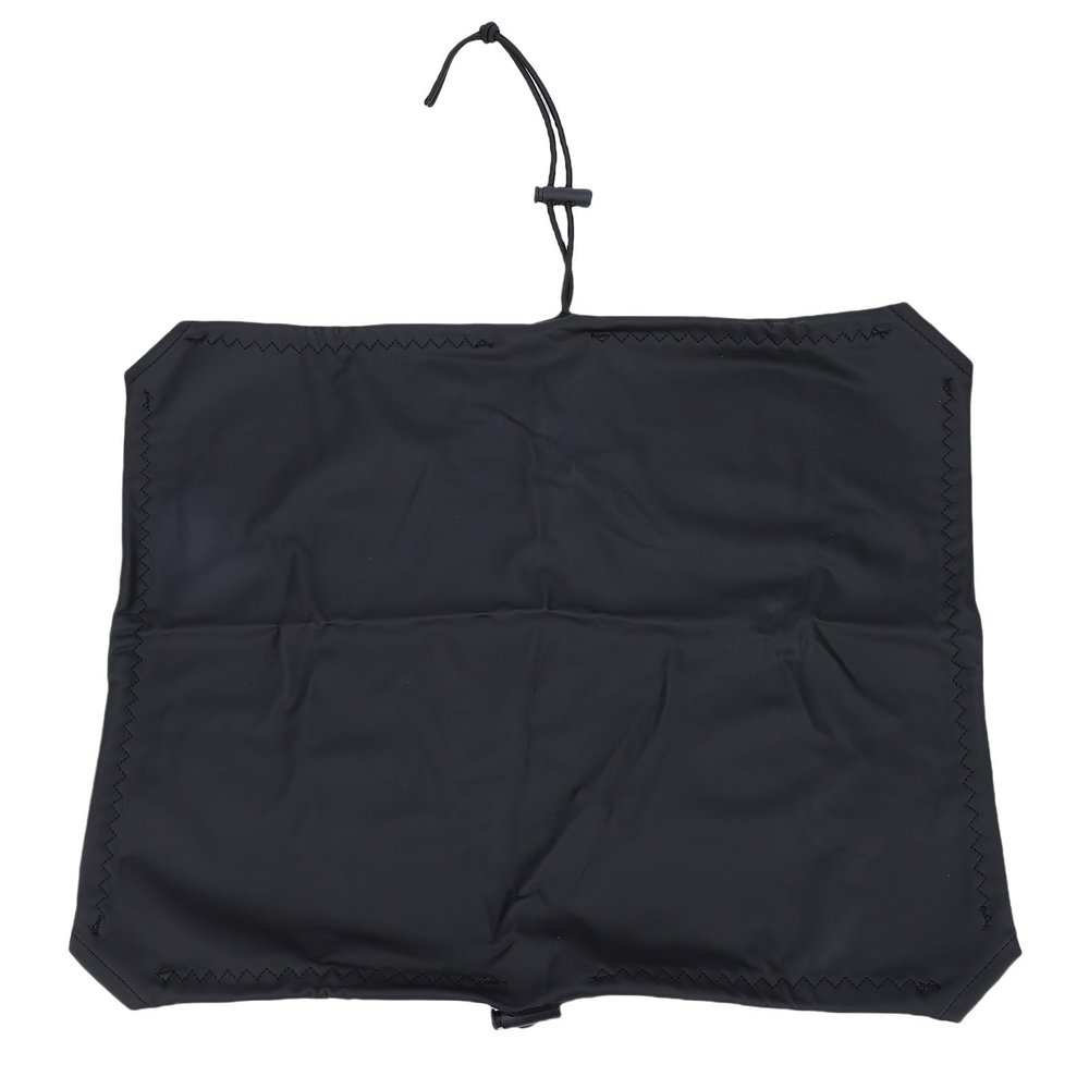 Estink Elastic Rain Cover, PU Leather Helmet Protector with 6 Security Hooks for Sport and Cruiser Bikes MP11503 M