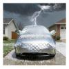 Hail Protector Car Cover,5-Layer Padded for Toyota Rush 2018-2025,Half Car Covers with Cotton Lining,Padded Hail Blanket Rain Snow Dust Resistant for All Seasons Side Zipper view 1