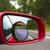 FUOYLOO Blind Spot Mirrors 1 Pair Wide Angle Rear View Mirror Blind Spot with Black Frame for Enhanced Visibility Safe Driving view 4