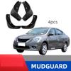 Car Mud Flaps Splash Guards Front Rear Wheel Mudguards Replacement Car Accessories For Nissan Sunny 2011-2016 Wheel Protection view 3