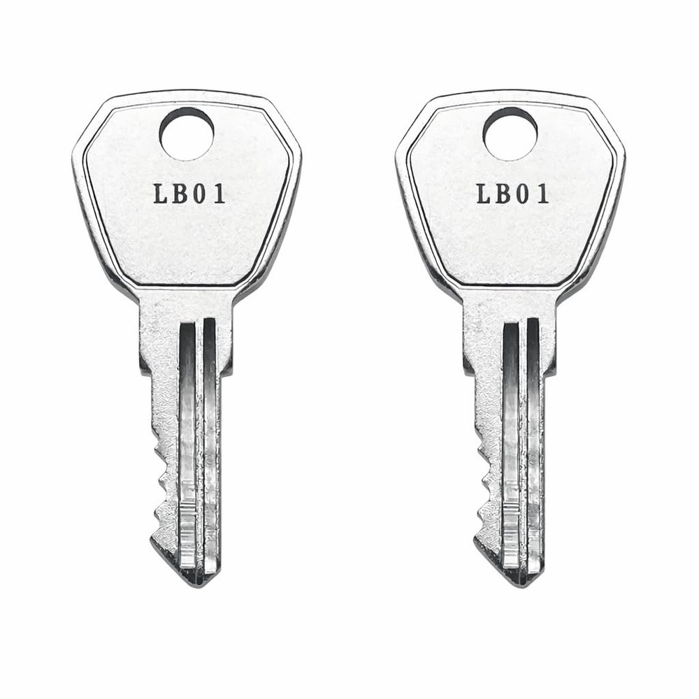2-Pack LB17 Trailer Hitch Lock Replacement Keys, Compatible with Reese & TowSmart CCP Hitch and Coupler Locks, Cut to Code LB01LB50
