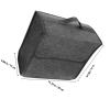 BETOOKY Portable Foldable Car Trunk Organizer Box Small Dark Gray Felt Storage Bag for Vehicle Cargo, Automotive Trunk Storage Bin for Cars and Suvs view 2