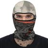 Balaclava Full Face Mask Cooling Neck Gaiter Volcano Lava Breathable Face Covering for Men Women view 3