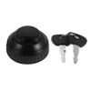 Levemolo Lockable Stainless Steel Gas Tank Cover Lock for Trucks Semi-trailers Two-claw Fuel Tank Lid with Locking Mechanism view 1