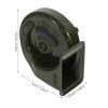 HANABASS Waterproof 12v Motorcycle Horn Metal Loud Speaker Replacement Part for Electric Scooter Atv Motorbike Accessories view 2