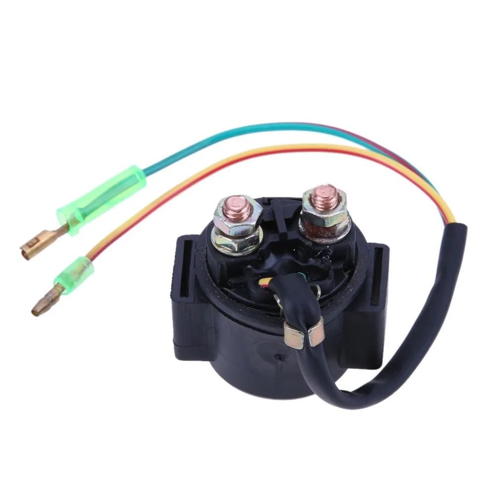 Solenoid Starter Switch 3008 Motorcycle Starter Solenoid Relay for Most Scooter ATV Dirt Bike