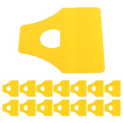 FUNOMOCYA Automotive Resin Tools Squeegee 15pcs Plastic Body Filler Spreaders Set for Car Decals Window Film Application